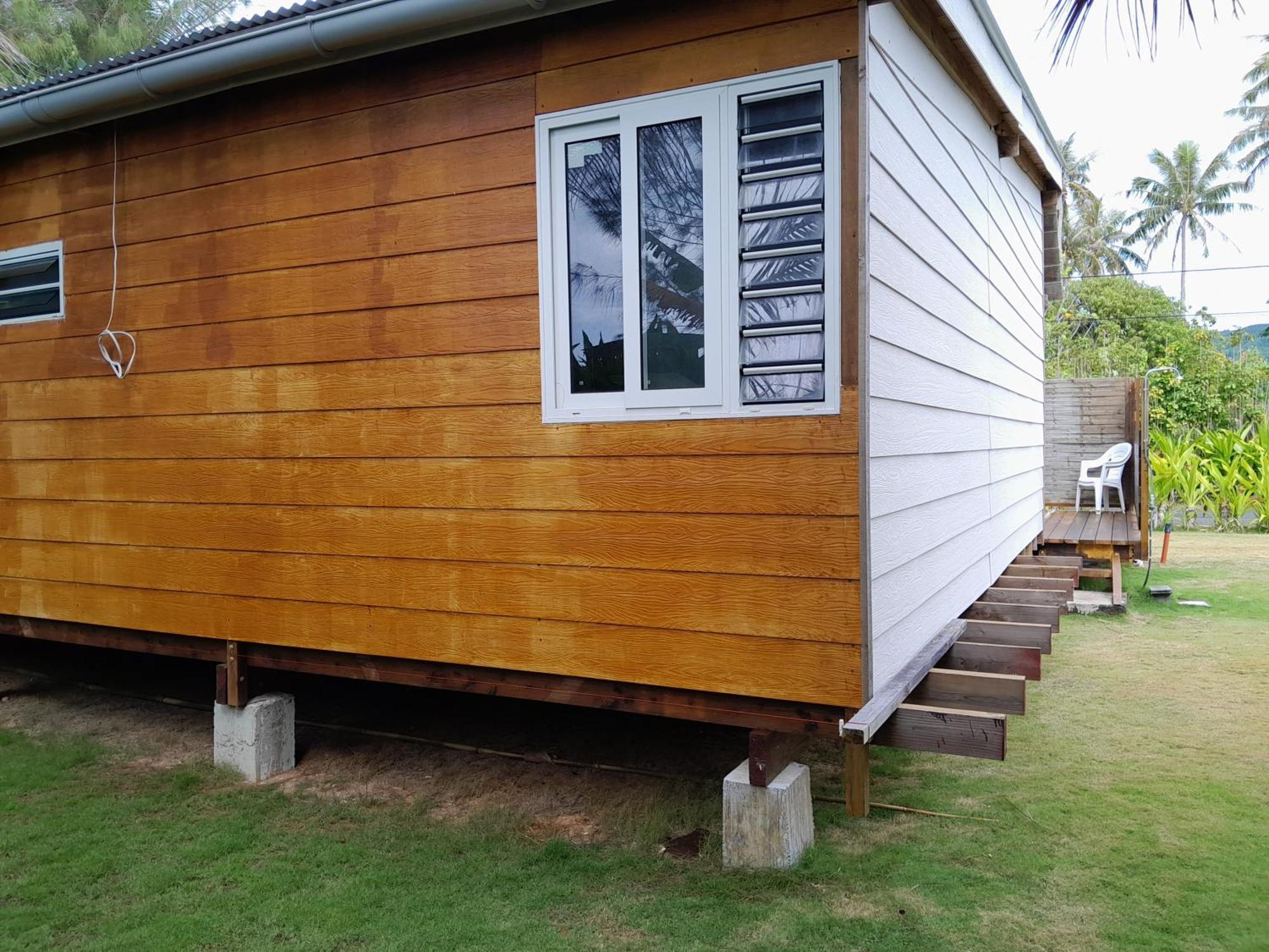 Mara'Ai Le Spot Tubuai Chambre Triple Taahueia Deluxe Sdb Privee Avec Piscine Mataura Exterior photo