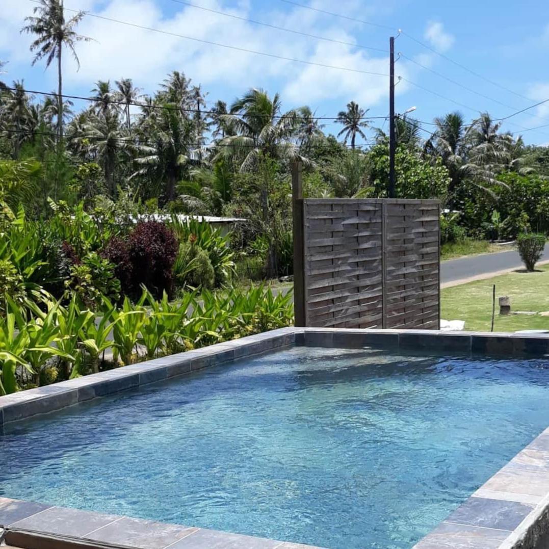 Mara'Ai Le Spot Tubuai Chambre Triple Taahueia Deluxe Sdb Privee Avec Piscine Mataura Exterior photo